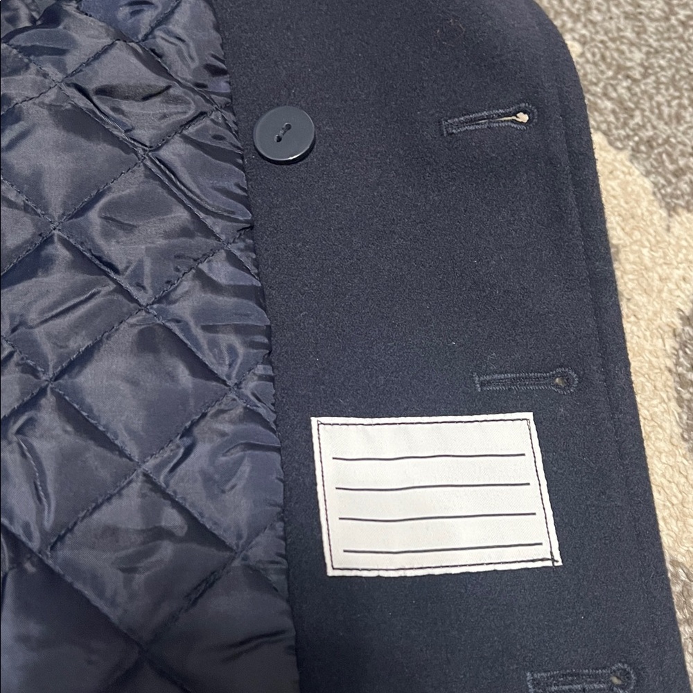 Rothschild classic kids’ pea coat, midnight (navy blue), size M (5/6) NWT! - Picture 5 of 6